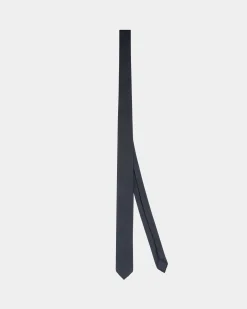 Krawatte Aus Seide In Navy Blue Aus Der Adrien Brody Travel-Kollektion