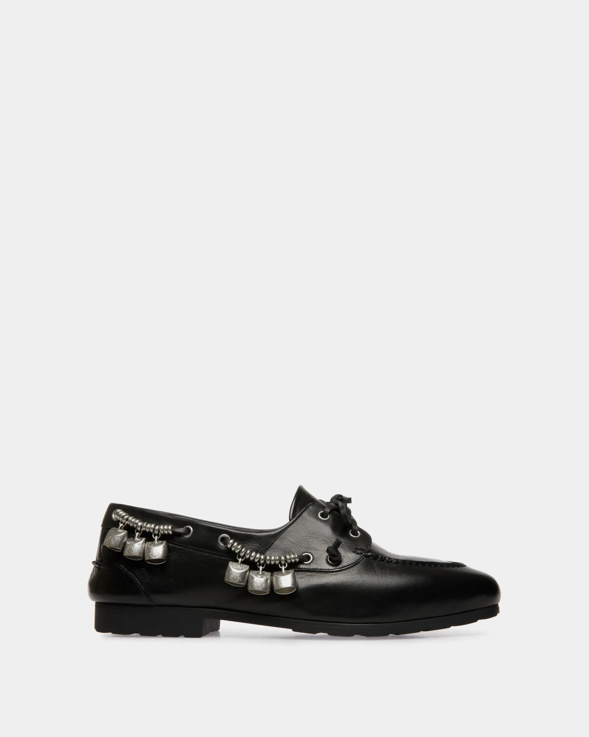 Loafer Plume Aus Leder In Schwarz