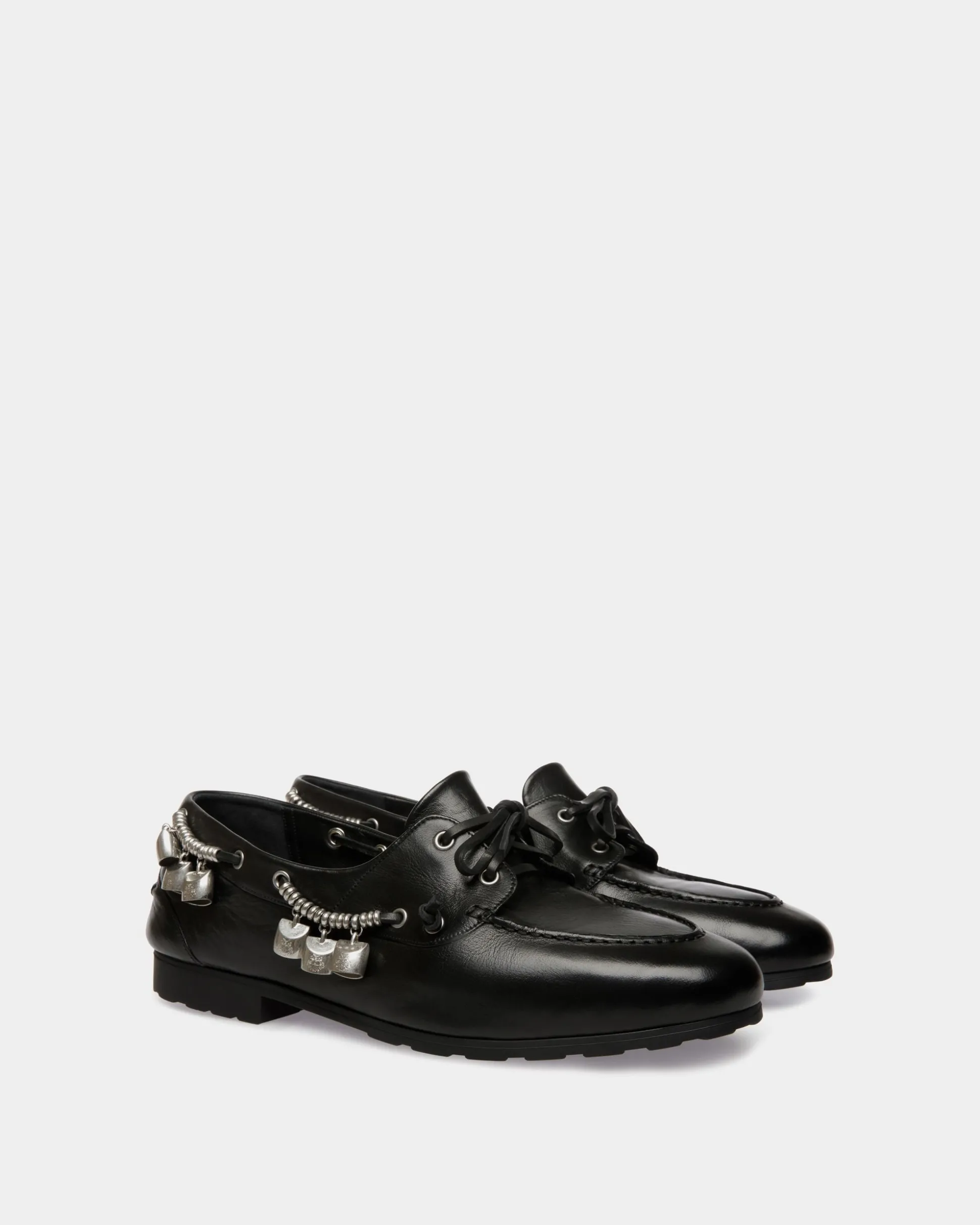 Loafer Plume Aus Leder In Schwarz