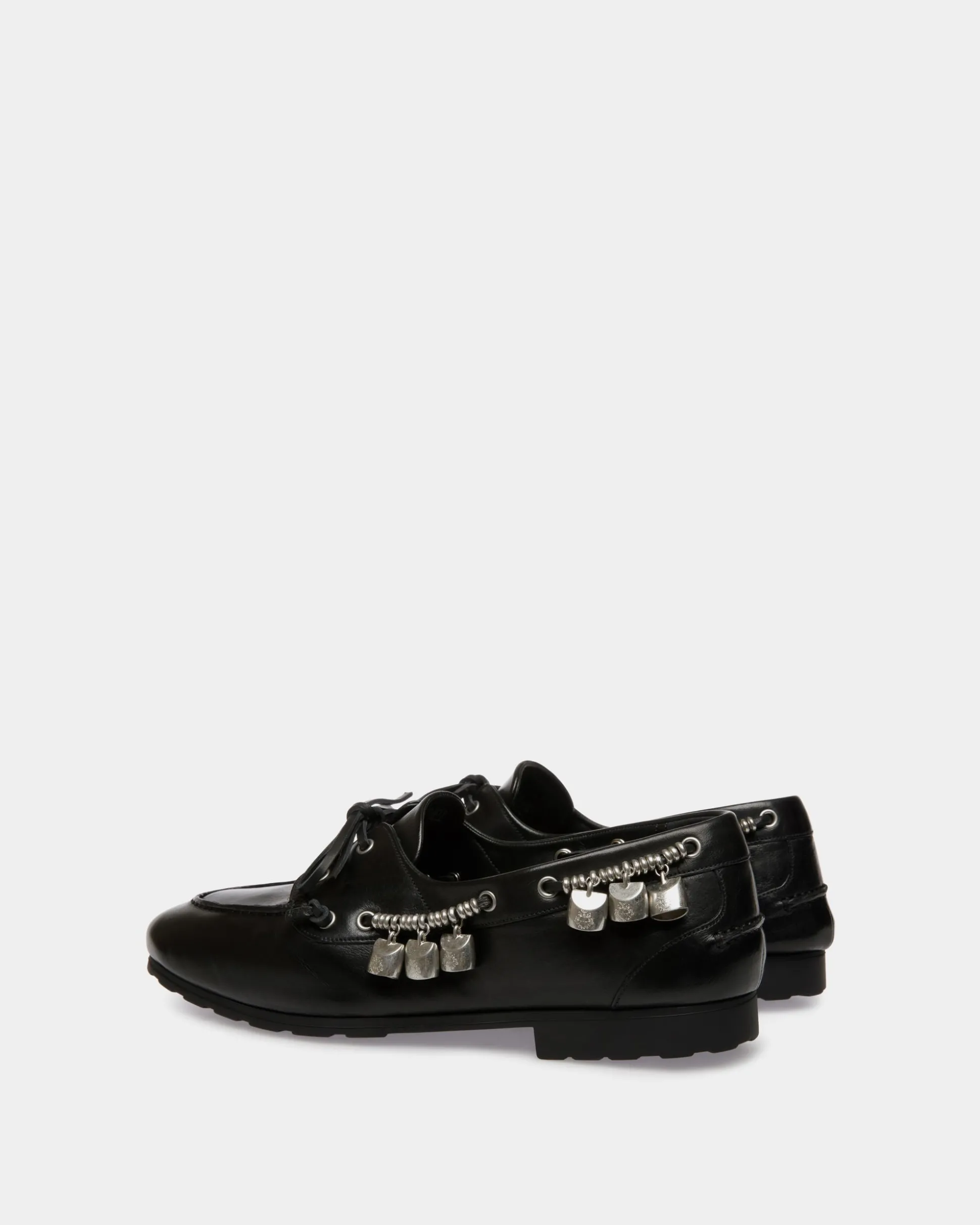 Loafer Plume Aus Leder In Schwarz