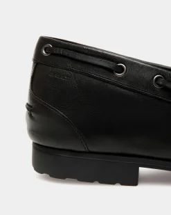 Loafer Plume Aus Leder In Schwarz