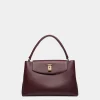 Lock Me Henkeltasche Aus Genarbtem Leder In Andorra