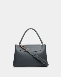 Lock Me Henkeltasche Aus Leder