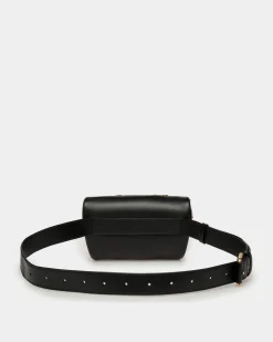 Mountain Gürteltasche Aus Schwarzem Leder