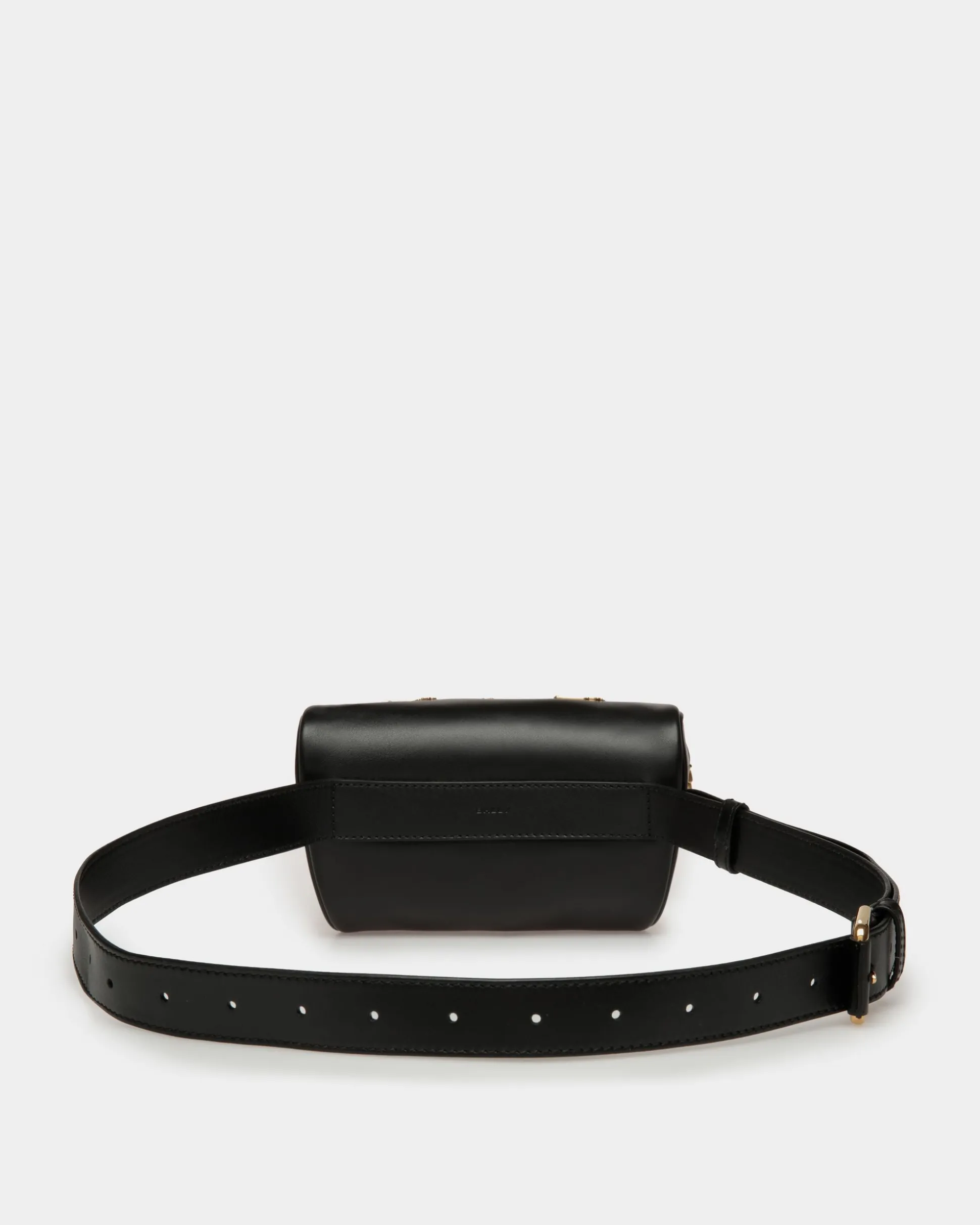 Mountain Gürteltasche Aus Schwarzem Leder