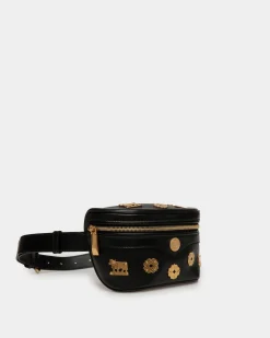 Mountain Gürteltasche Aus Schwarzem Leder