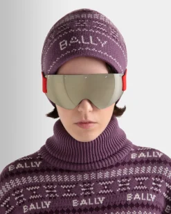 Mountain Schneebrille In Gelb Verspiegelt