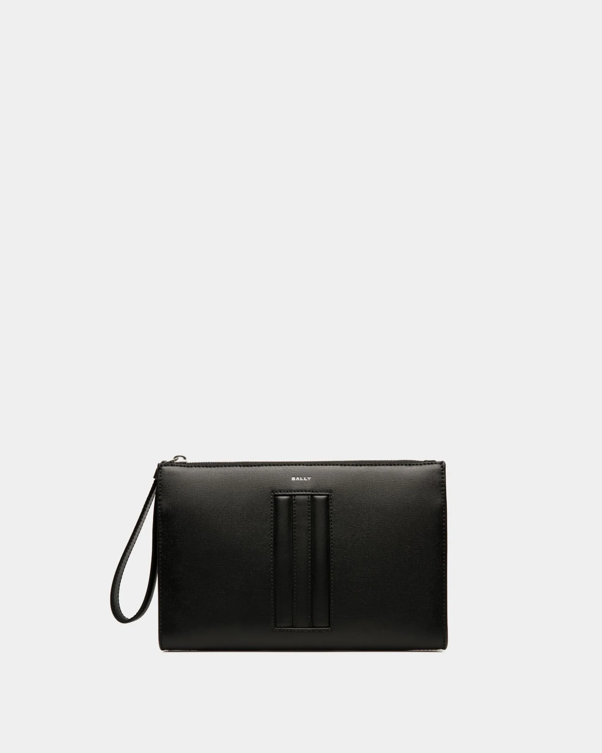 Mythos Pochette Aus Recyceltem Leder In Schwarz