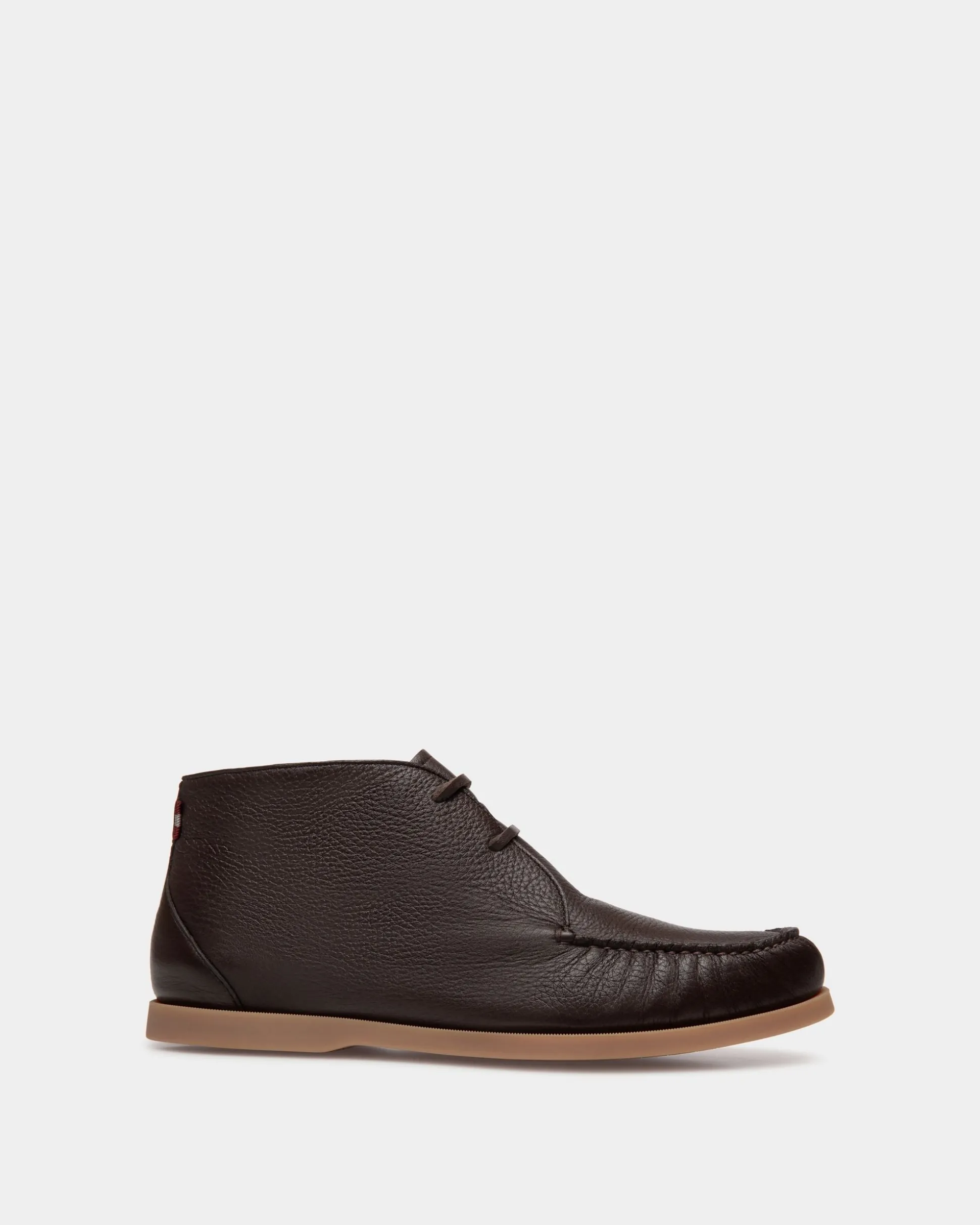 Nelson Bootie Aus Hirschleder In Ebenholzschwarz