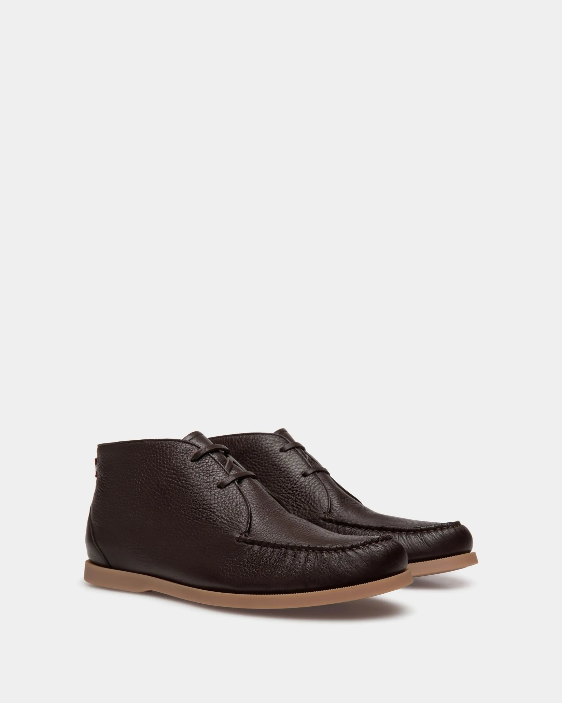 Nelson Bootie Aus Hirschleder In Ebenholzschwarz
