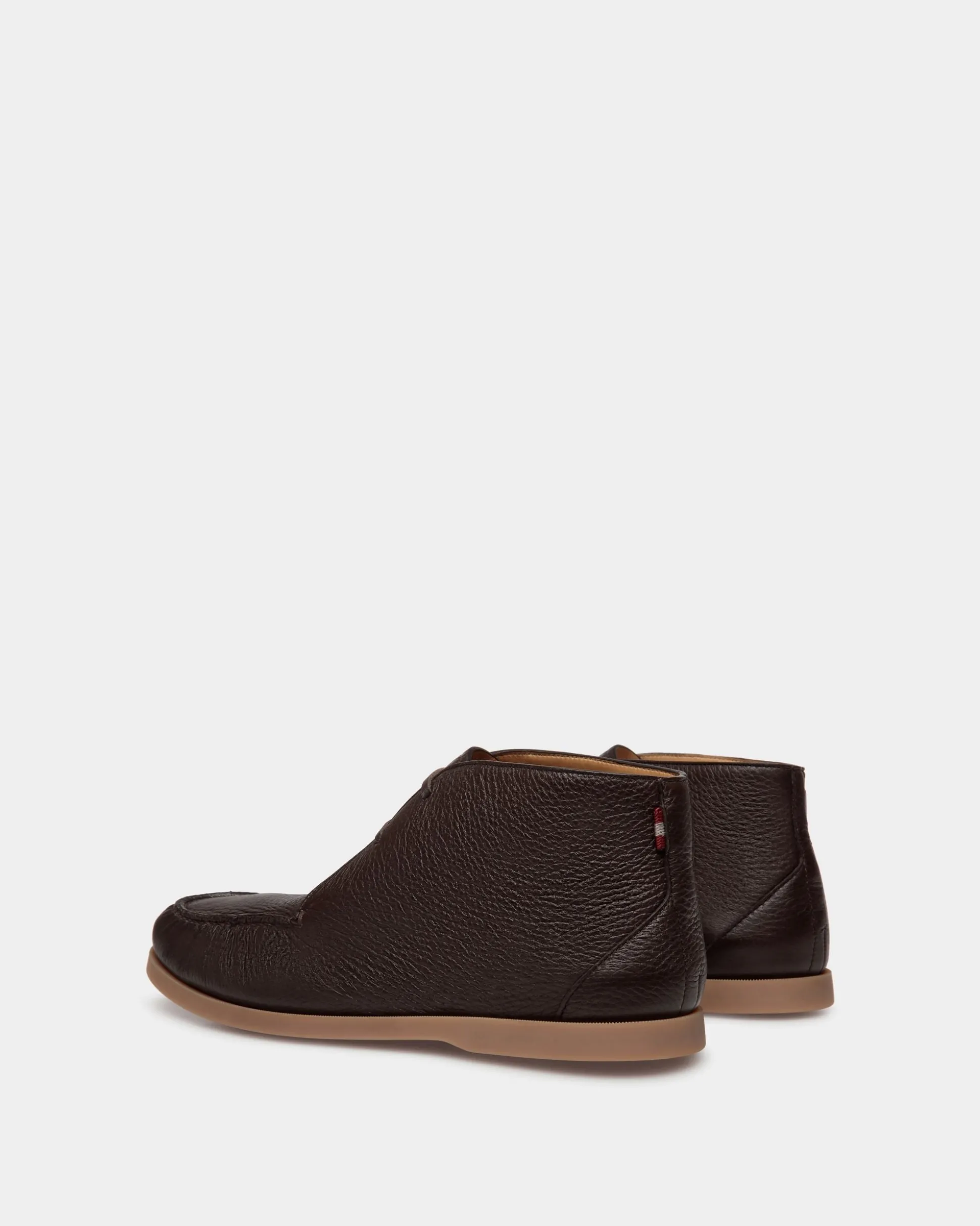 Nelson Bootie Aus Hirschleder In Ebenholzschwarz