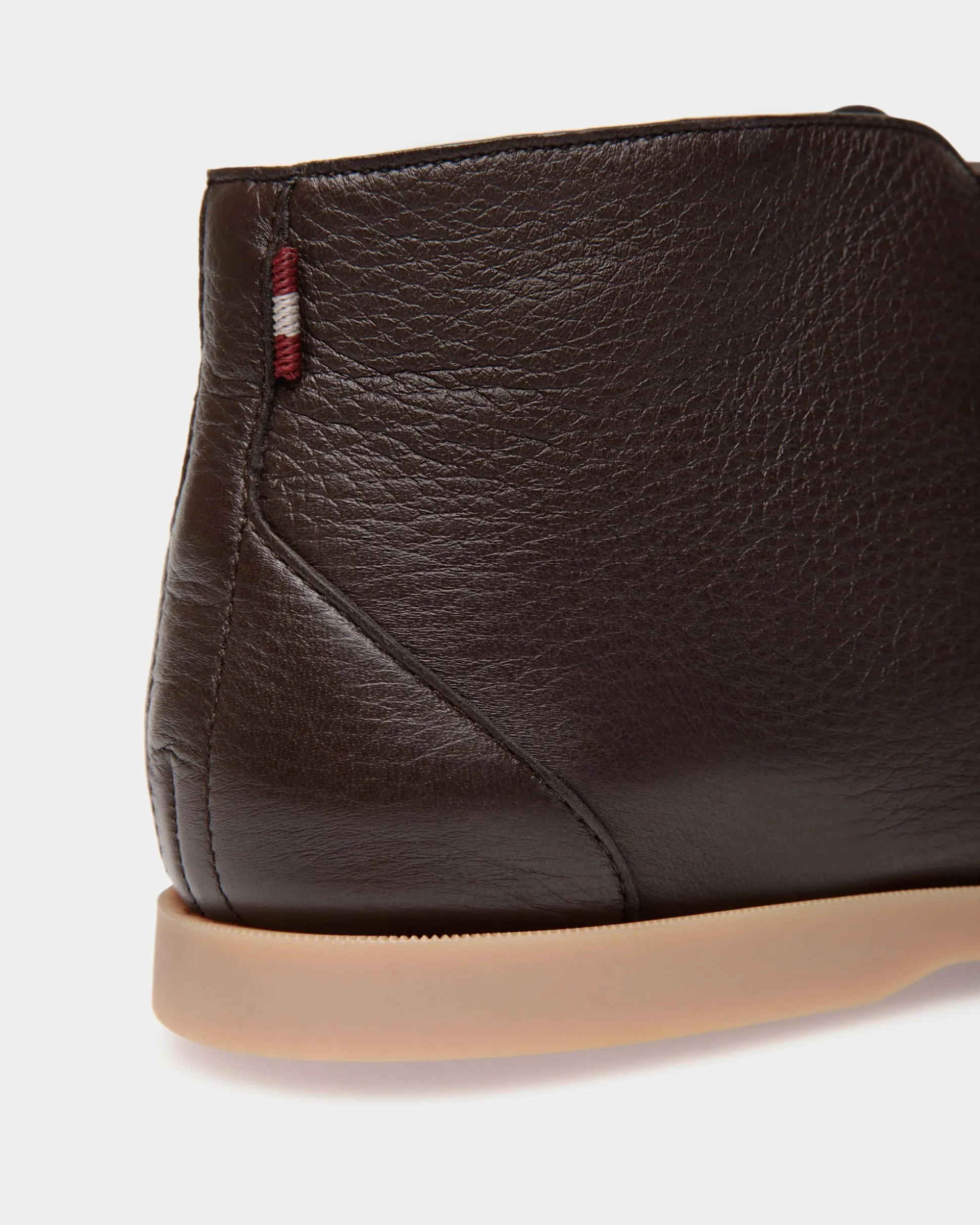 Nelson Bootie Aus Hirschleder In Ebenholzschwarz