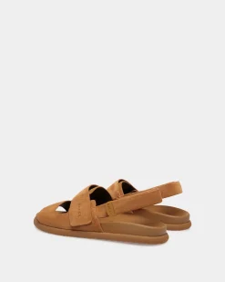 Newport Sandale Aus Veloursleder
