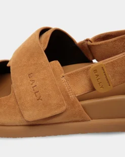 Newport Sandale Aus Veloursleder