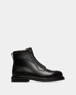 Norwelt Stiefelette Aus Leder In Schwarz