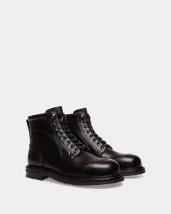 Norwelt Stiefelette Aus Leder In Schwarz