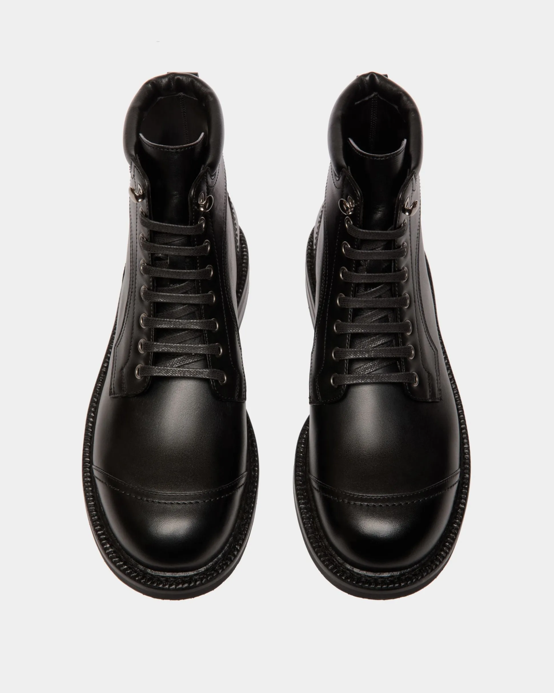 Norwelt Stiefelette Aus Leder In Schwarz