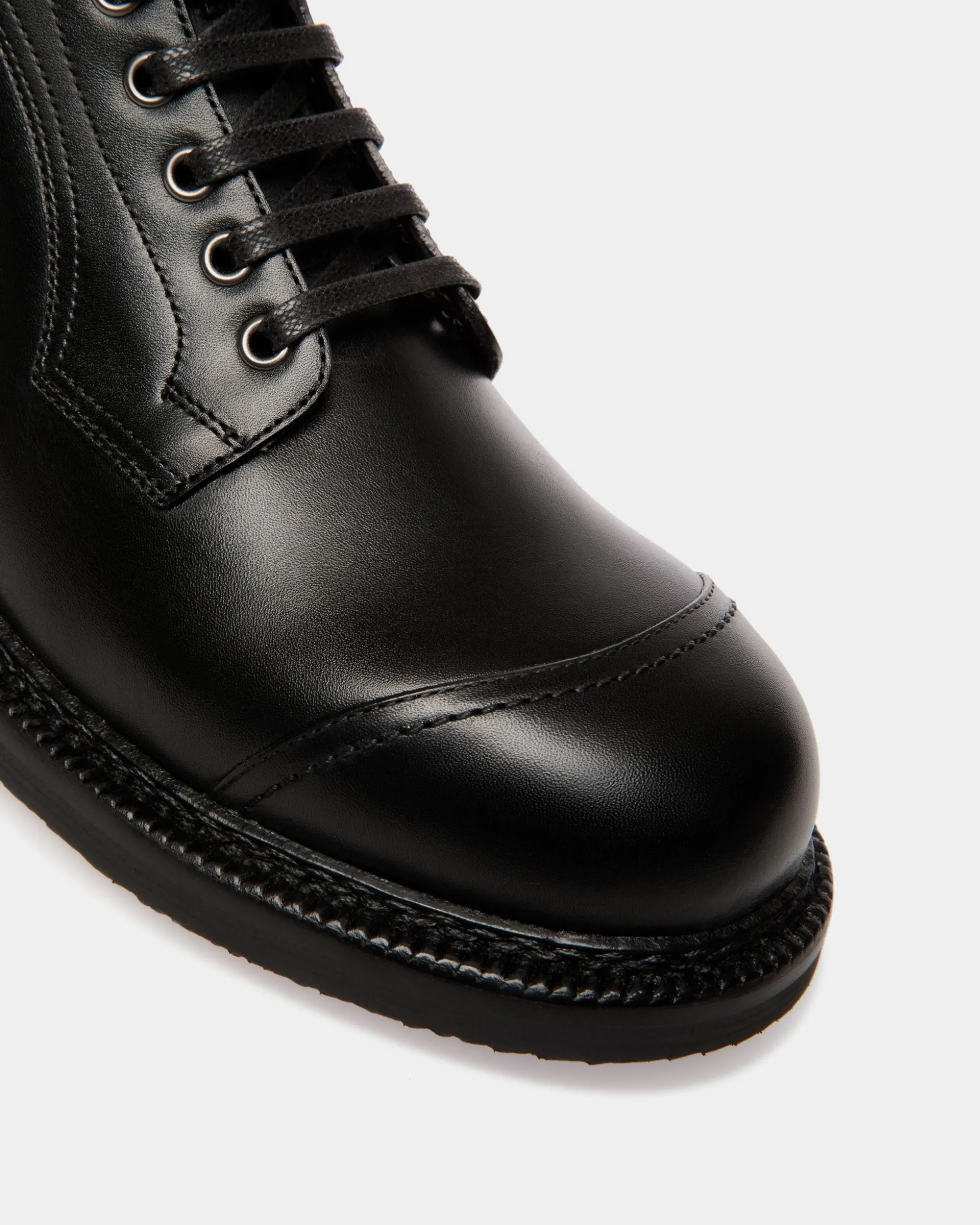 Norwelt Stiefelette Aus Leder In Schwarz
