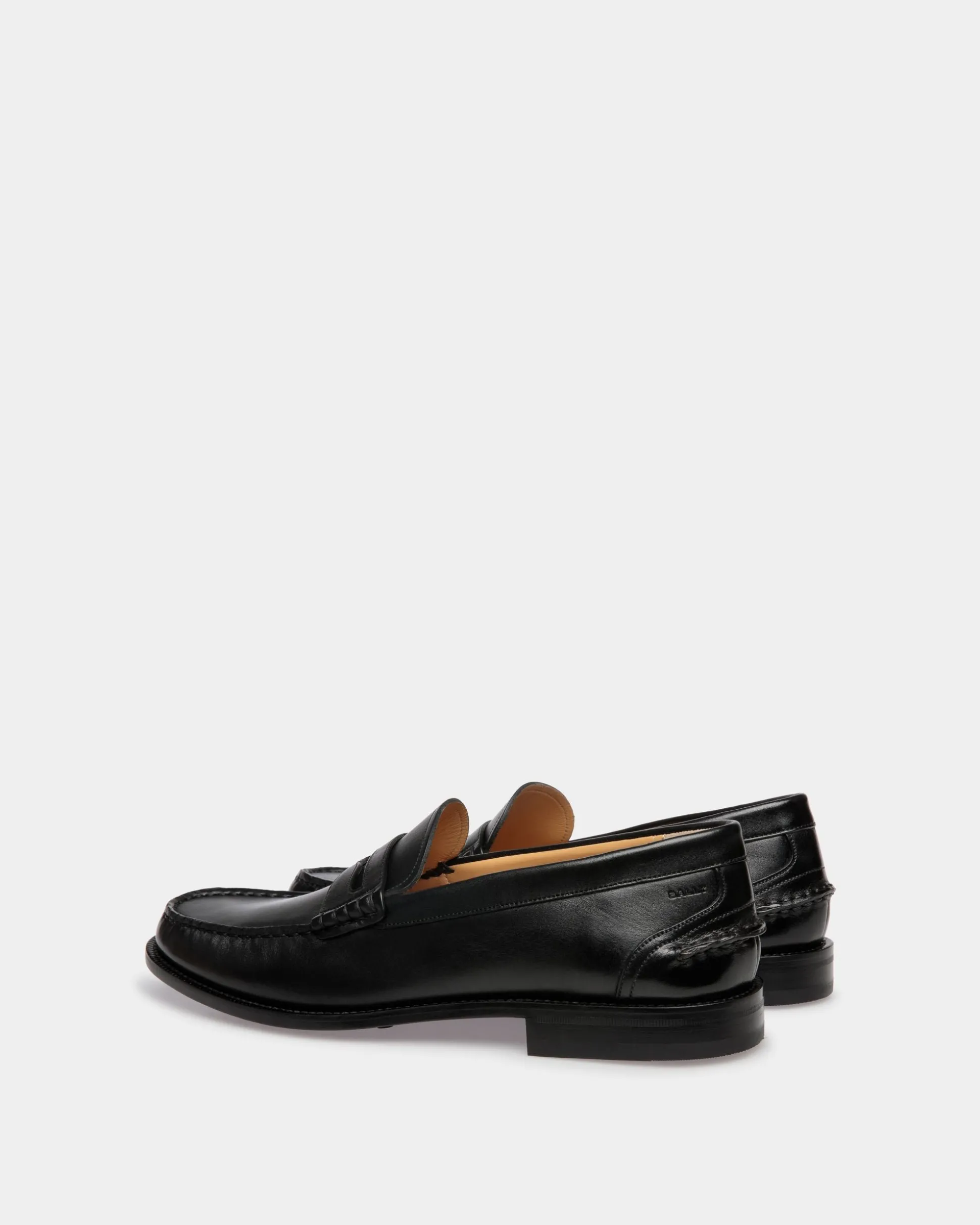 Oregon Loafer Aus Leder In Schwarz