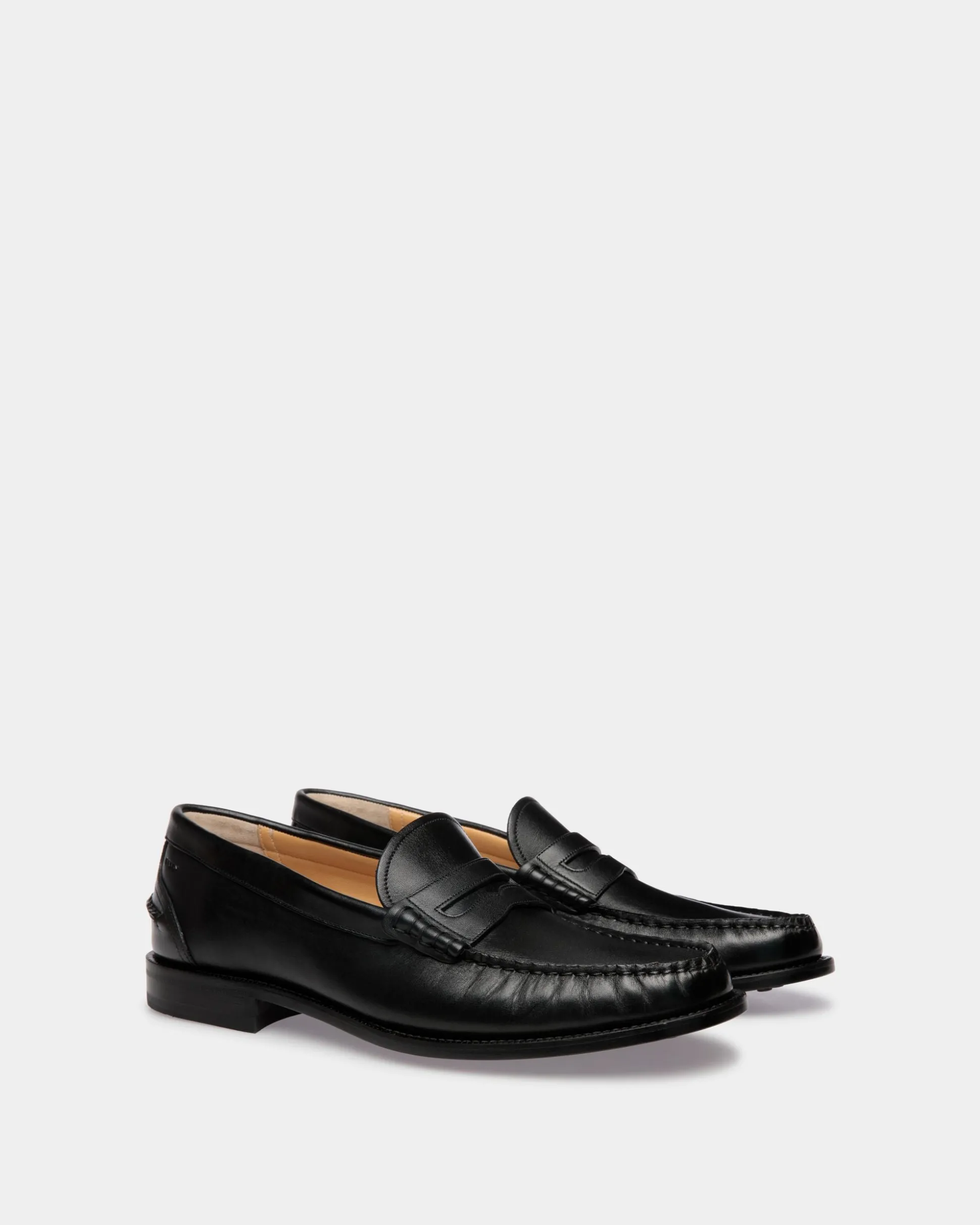 Oregon Loafer Aus Leder In Schwarz