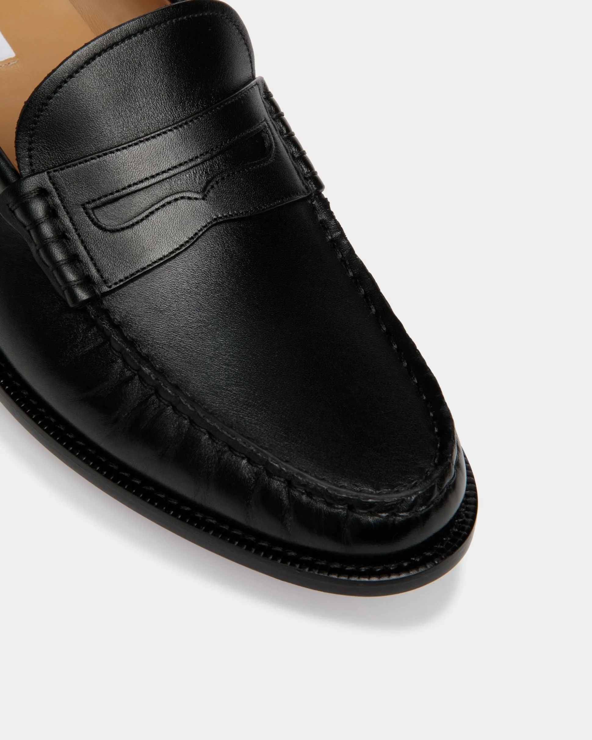 Oregon Loafer Aus Leder In Schwarz