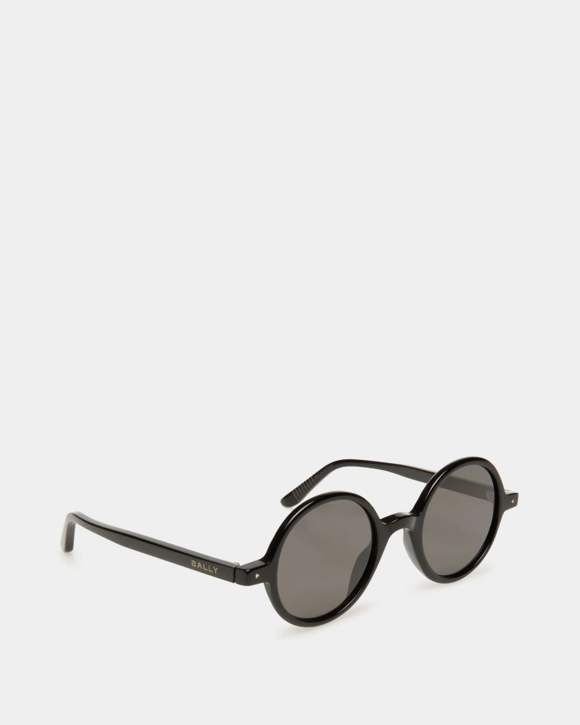 Otto Sonnenbrille Aus Schwarzem Acetat