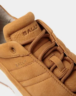 Outline Sneaker Aus Nubukleder In Braun