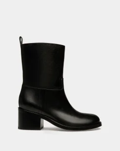 Peggy Stiefel Aus Leder In Schwarz