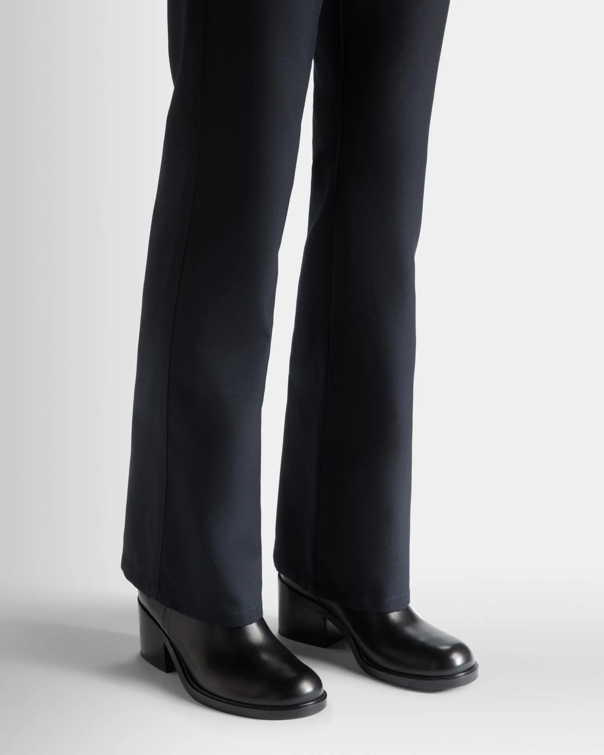 Peggy Stiefel Aus Leder In Schwarz