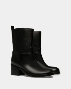 Peggy Stiefel Aus Leder In Schwarz