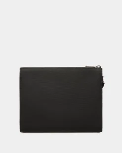 Pochette Aus Nylon In Schwarz Und Gelb Aus Der Adrien Brody Travel-Kollektion