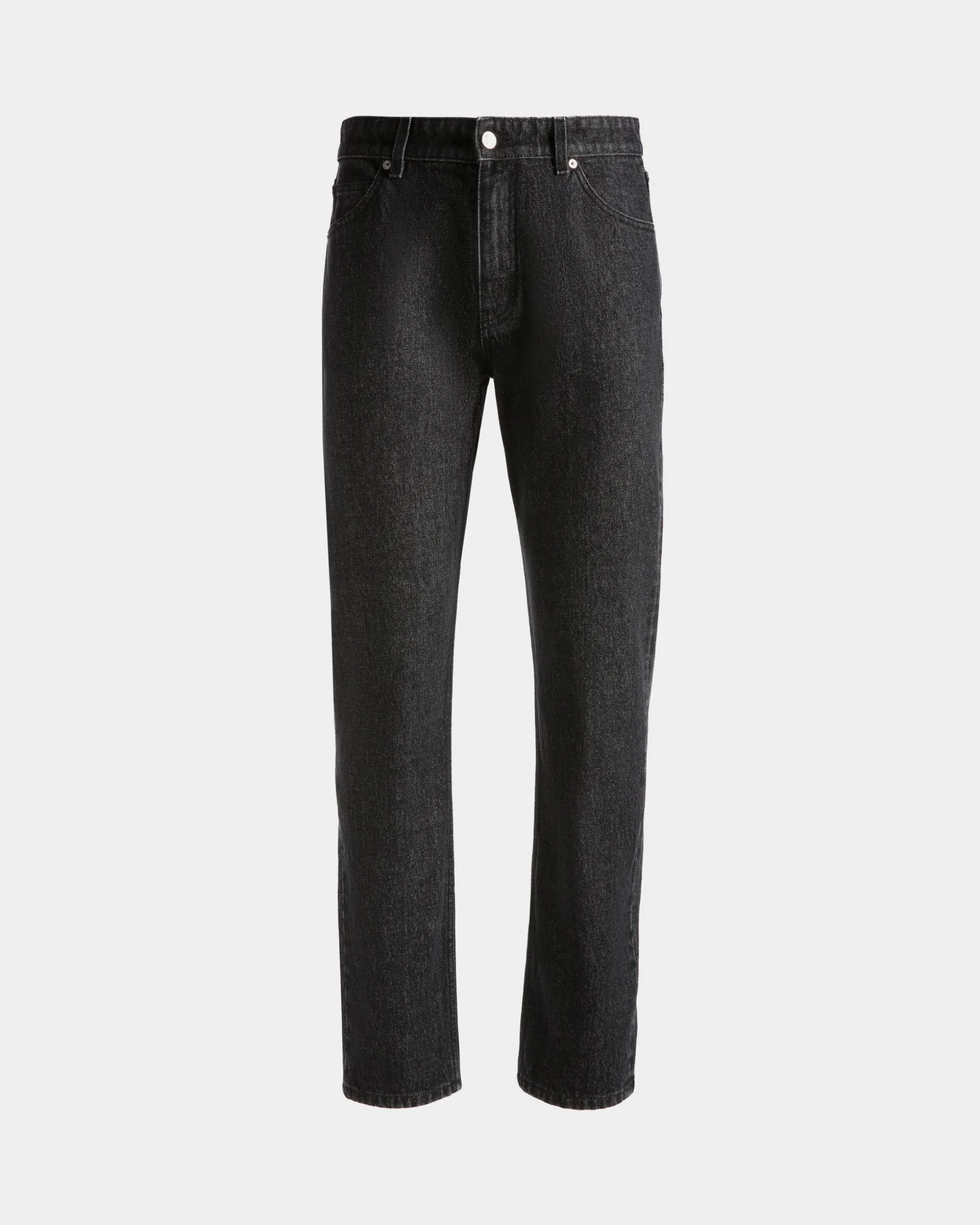 5-Pocket-Hose Aus Baumwolle In Grau