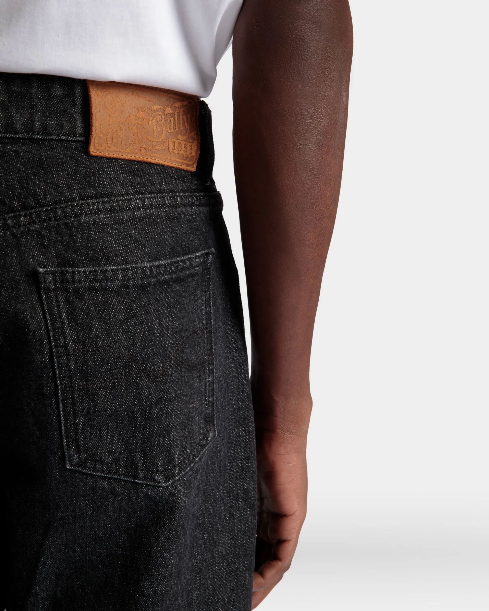 5-Pocket-Hose Aus Baumwolle In Grau
