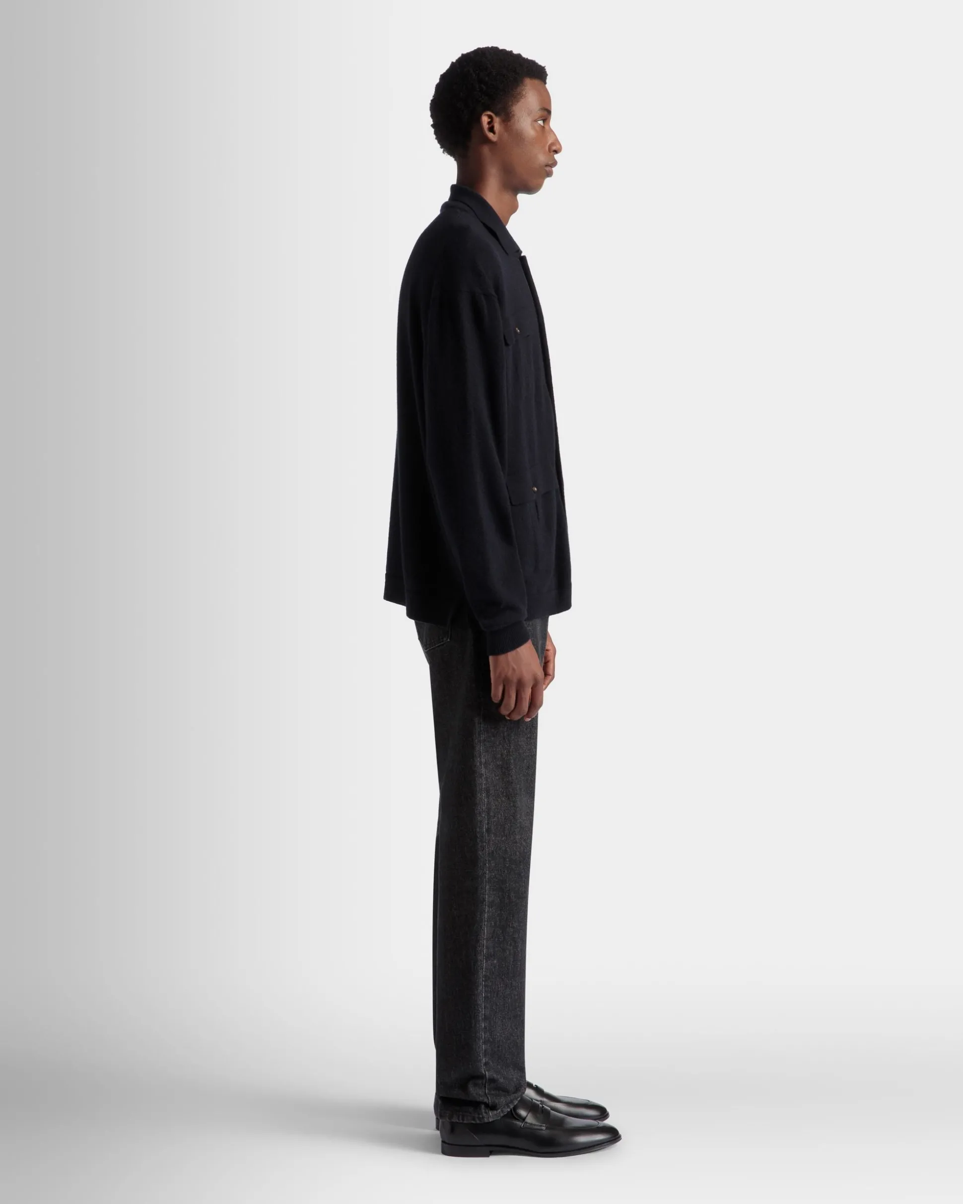 5-Pocket-Hose Aus Baumwolle In Grau