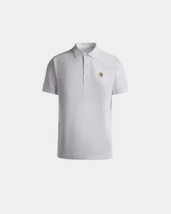 Poloshirt Aus Baumwolle In Weiß