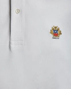 Poloshirt Aus Baumwolle In Weiß