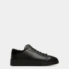 Raise Sneaker Aus Leder In Schwarz