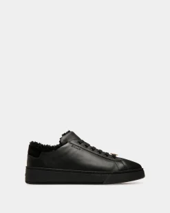 Raise Sneaker Aus Leder In Schwarz