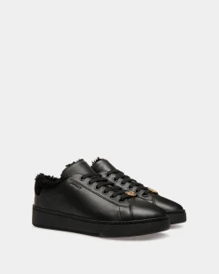 Raise Sneaker Aus Leder In Schwarz