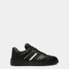 Raise Sneaker Aus Schwarzem Leder