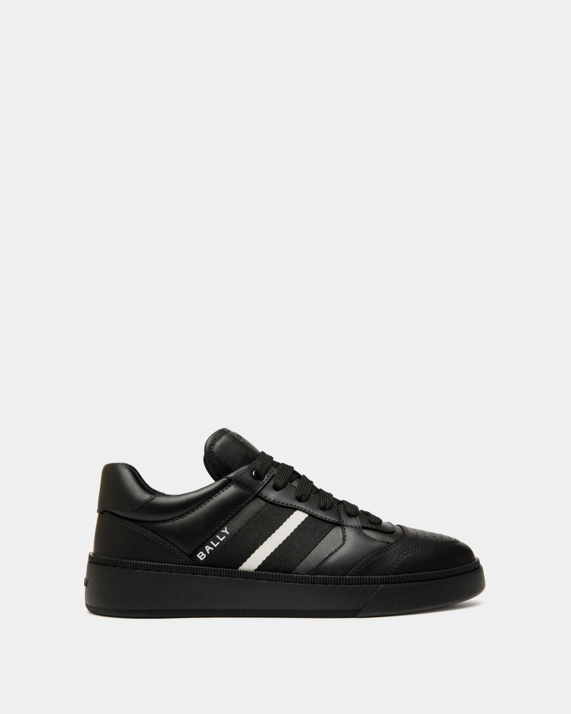 Raise Sneaker Aus Schwarzem Leder