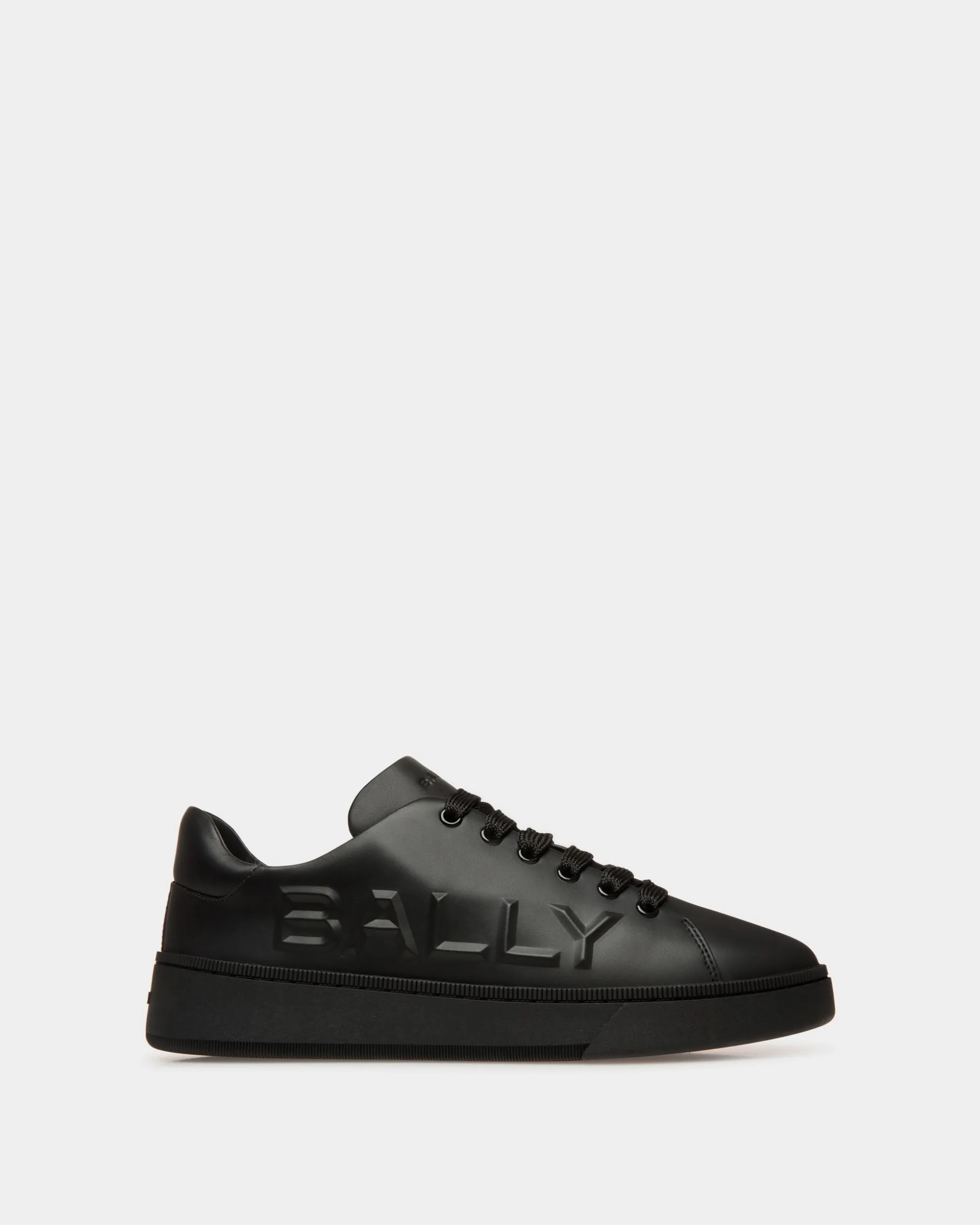 Raise Sneaker Aus Schwarzem Leder