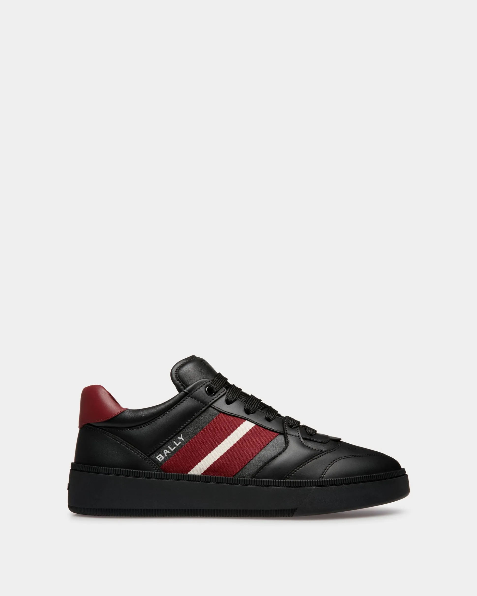 Raise Sneaker Aus Schwarzem Leder