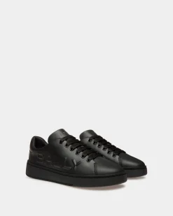 Raise Sneaker Aus Schwarzem Leder