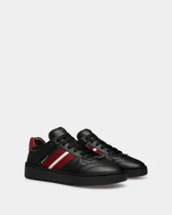 Raise Sneaker Aus Schwarzem Leder