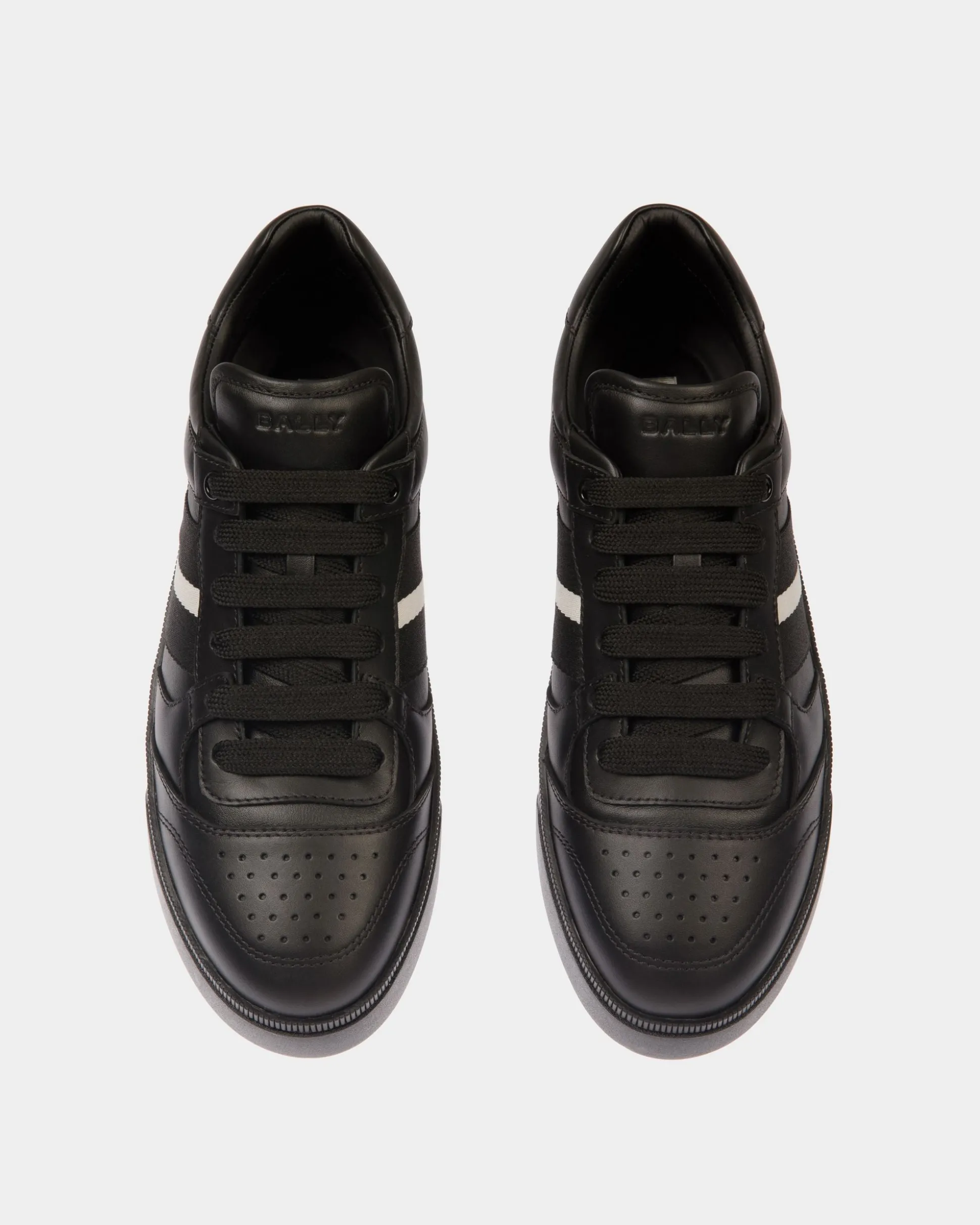 Raise Sneaker Aus Schwarzem Leder
