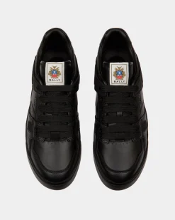 Raise Sneaker Aus Schwarzem Leder