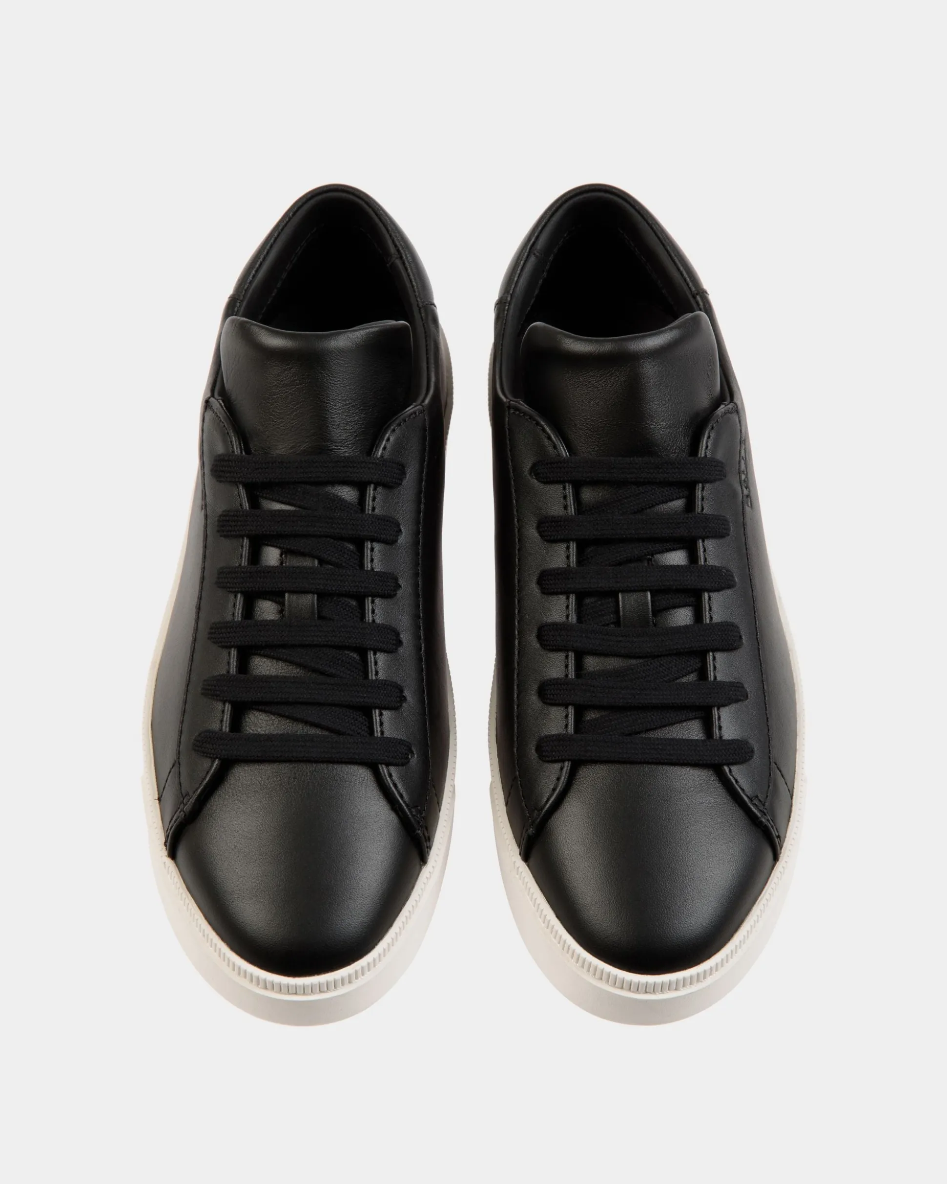 Raise Sneaker Aus Schwarzem Leder