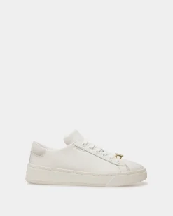 Raise Sneaker Aus weißem Leder