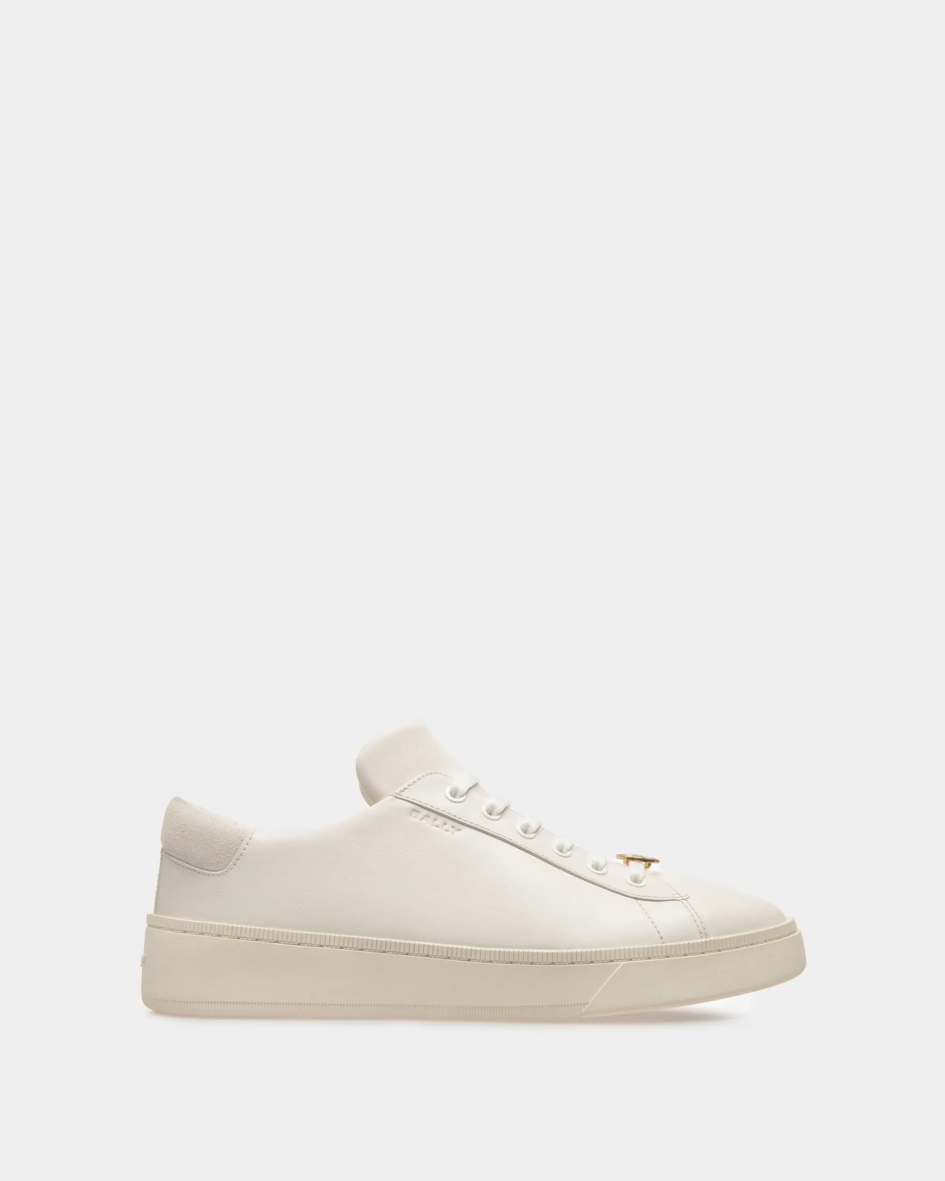 Raise Sneaker Aus weißem Leder